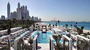 Escaparse del frío y disfrutar del sol de Dubái en sus beach clubs