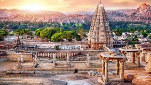 Templo Virupaksha. Hampi, Karnataka