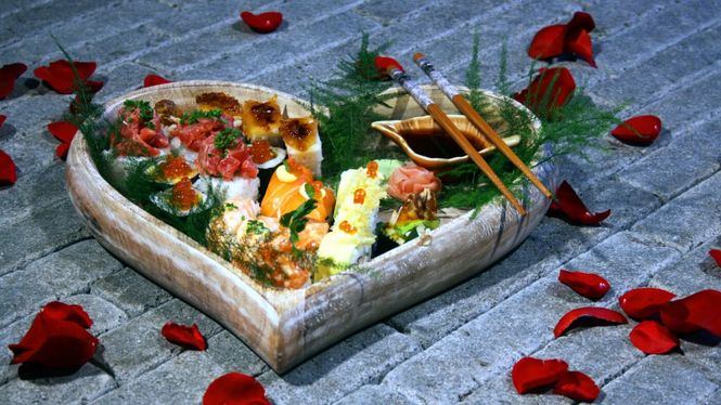Cena romántica con el Sushi Box San Valentín del Grupo Sushita