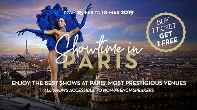 Showtime París llega a los principales escenarios de la capital francesa
