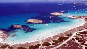 La playa de Ses Illetes, entras las mejores del mundo