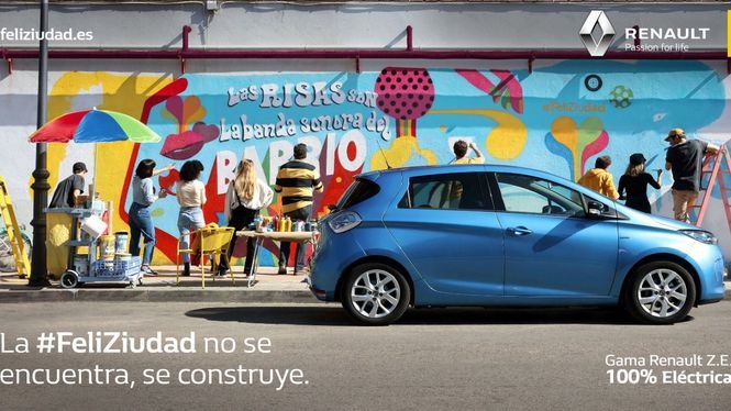 Renault lanza FeliZiudad en Spotify, la primera campaña Happy Targeting en España