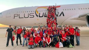 Un avión de Plus Ultra Líneas Aéreas despega a Mozambique con ayuda humanitaria