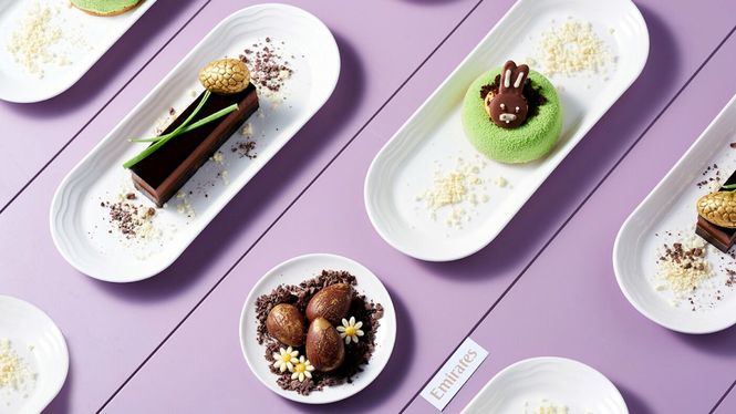 Emirates lanza menús especiales de Pascua