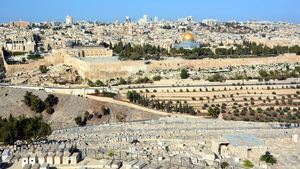 Jerusalén desde el Monte de los Olivos