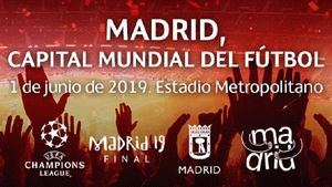 Madrid recibe la copa de la Champions League 2019