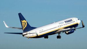 El 92% de los vuelos de Ryanair fueron puntuales en mayo
