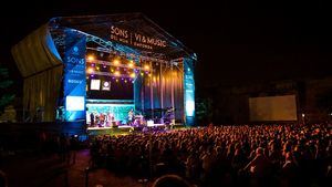 Los míticos Boney M. actúan en el Festival Sons del Món de Rosas