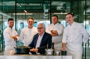 El chef Alain Ducasse inaugura el École Ducasse Abu Dhabi Studio en Emiratos Árabes