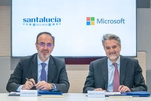 Santalucía y Microsoft firman un acuerdo de colaboración