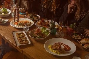 El restaurante Nómada, una jaima en pleno centro de Madrid