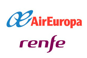 Air Europa y Renfe amplían la red de destinos del billete combinado avión-tren