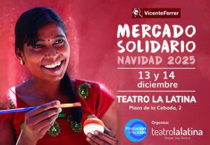 El Teatro La Latina acogerá su I Mercadillo Solidario junto a la Fundación Vicente Ferrer