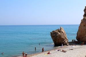 playa de afrodita en chipre