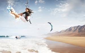 Mejores lugares de España para practicar Kitesurf