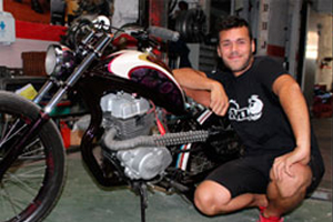 N0a DeSign (ROBERTO FERNÁNDEZ SEGURA), artista diseñador y constructor de motos y bicicletas