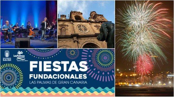 Música, cultura y fuegos artificiales para celebrar la fundación de Las Palmas de Gran Canaria