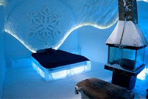 El famoso ya en todo el mundo, hotel de hielo ICEHOTEL de la Laponia sueca, abrirá todo el año