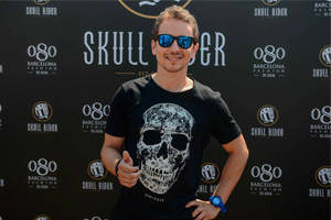 Jorge Lorenzo presenta Skull Rider en la 080 Barcelona Fashion