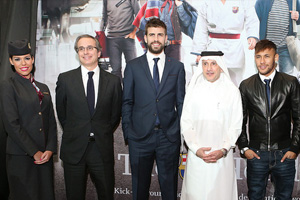 Nuevo spot publicitario de Qatar Airways con el Fútbol Club Barcelona