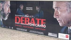 Cartel obra de teatro 'Debate'