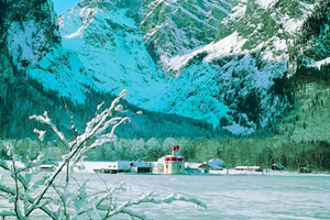 Invierno en Lago Koenigssee (Baviera Berchtesgaden)