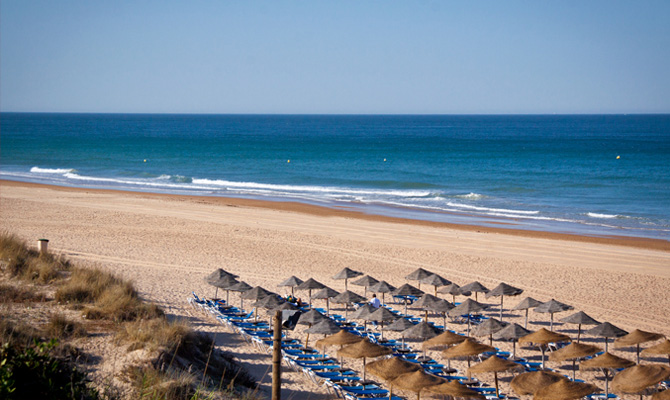 Playa de la barrosa