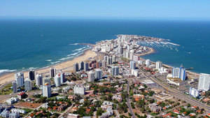 Vista aérea Punta del Este