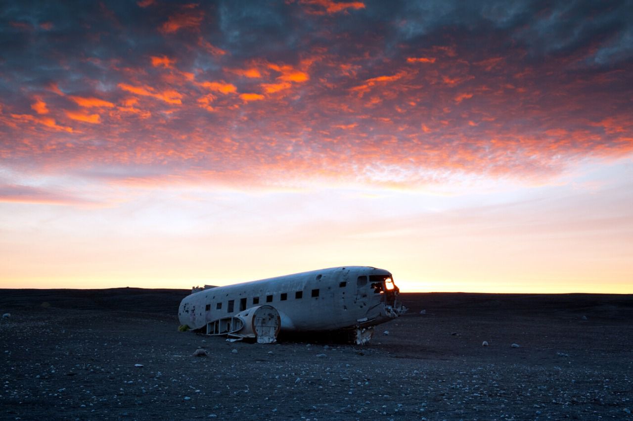 Avión estrellado de Solheimasandur (Vík, Islandia)