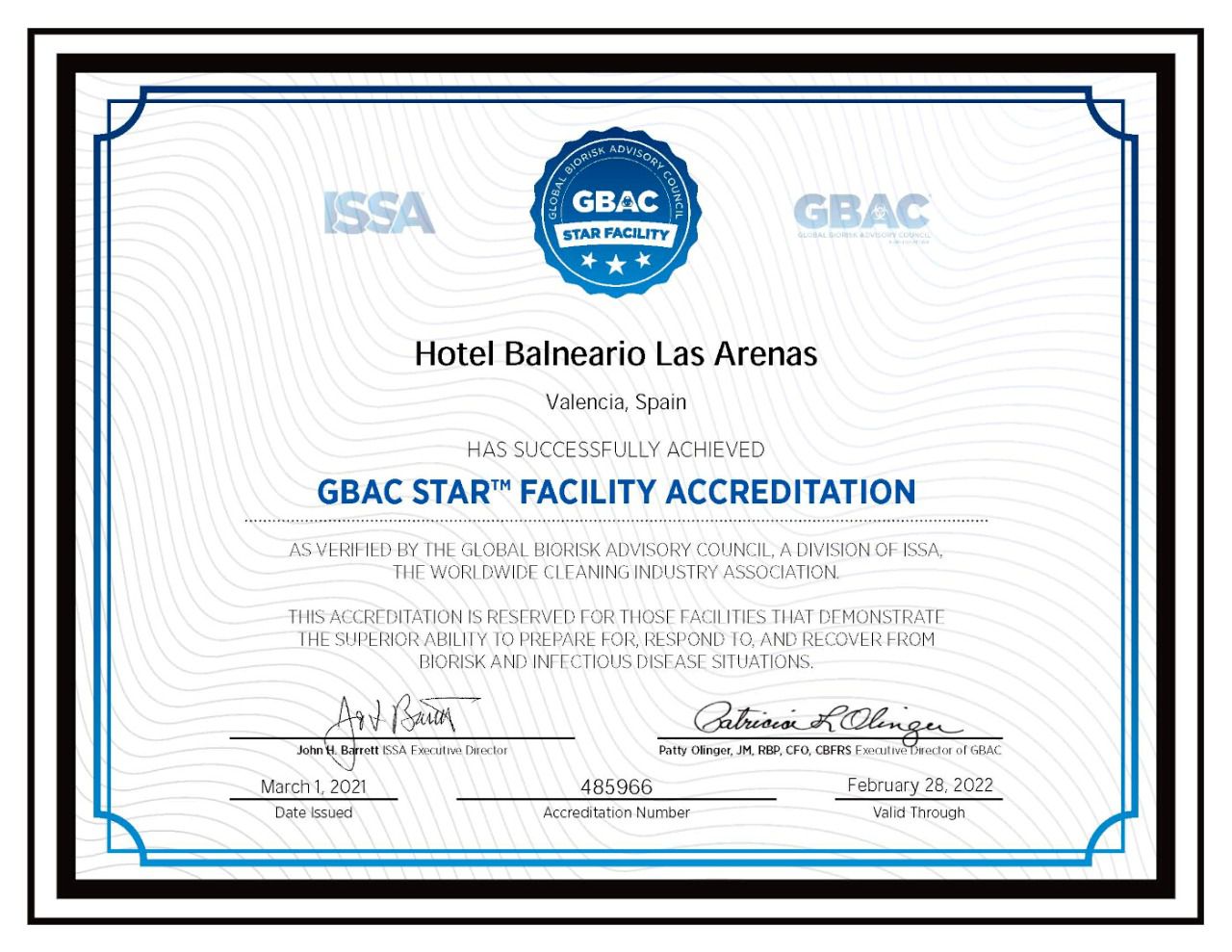 Acreditación GBAC STAR