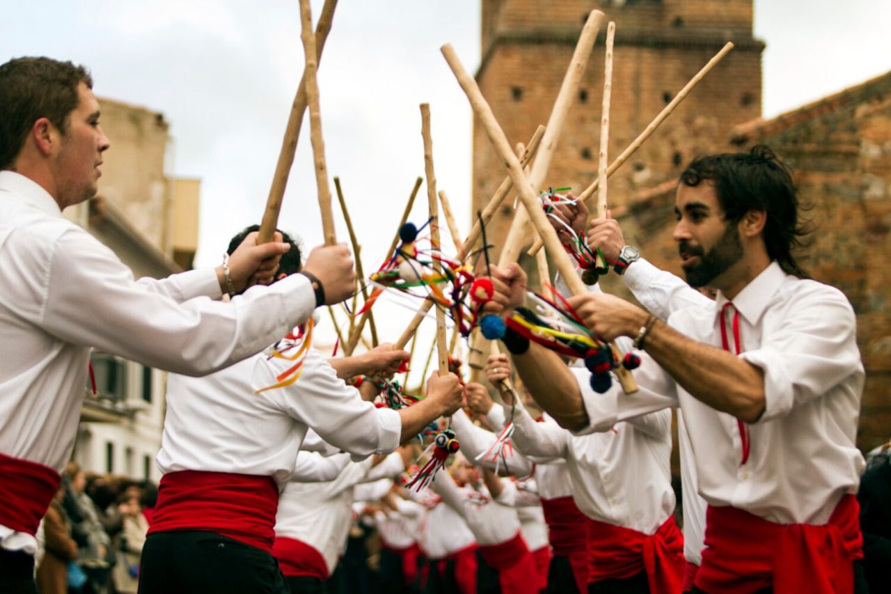 Danzaores de San Blas Garbayuela