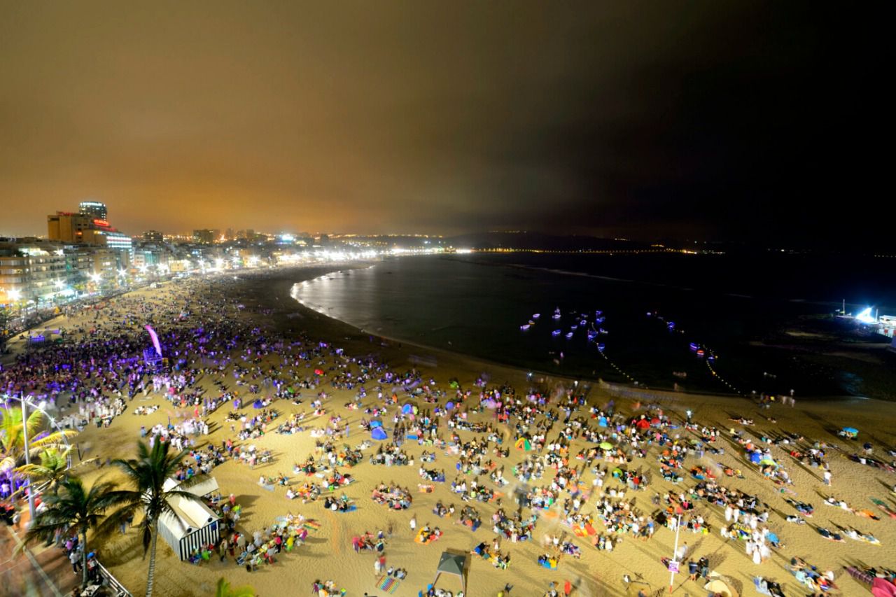 Noche de San Juan en Las Canteras