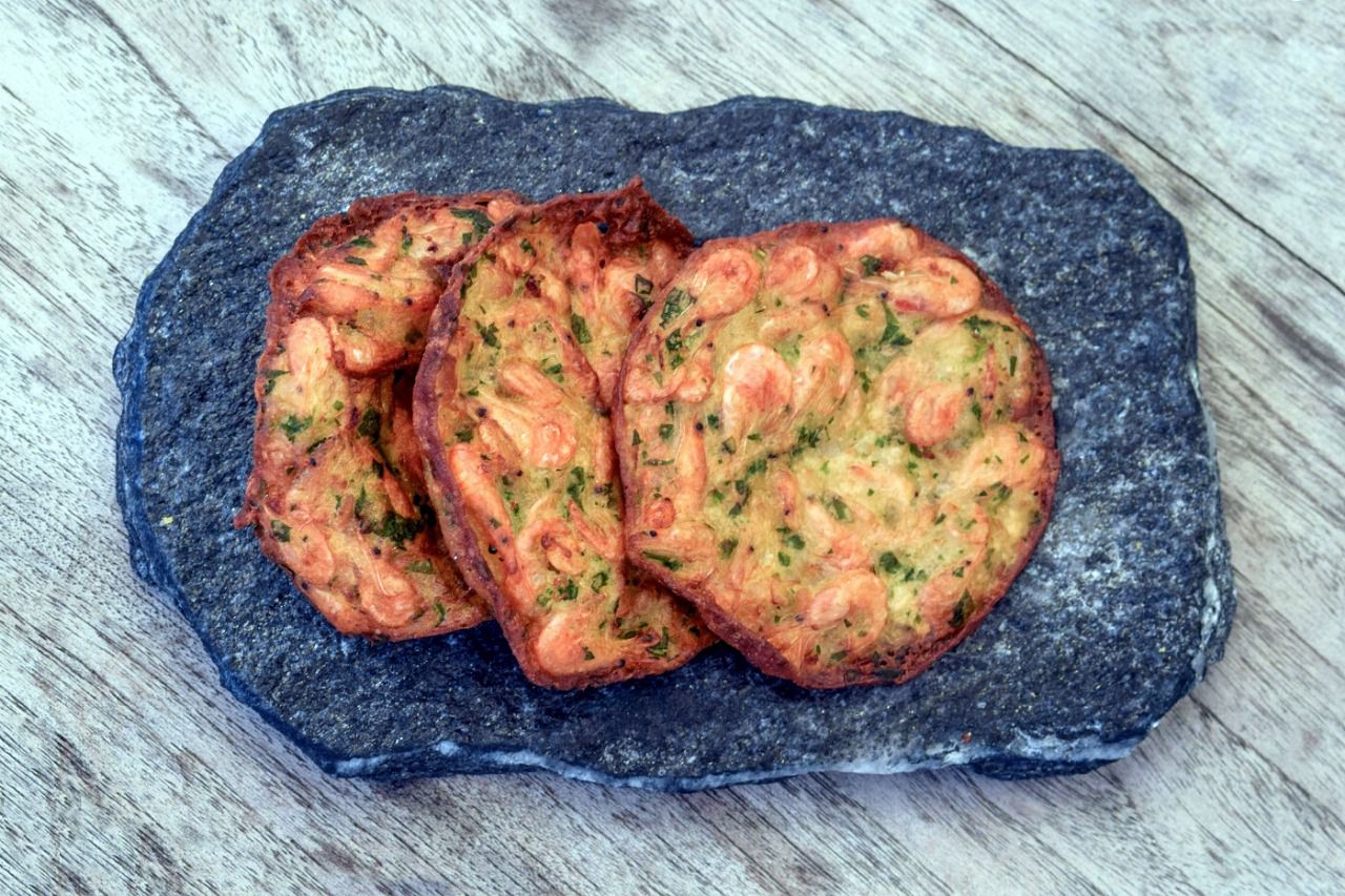 Tortilla de Camarones