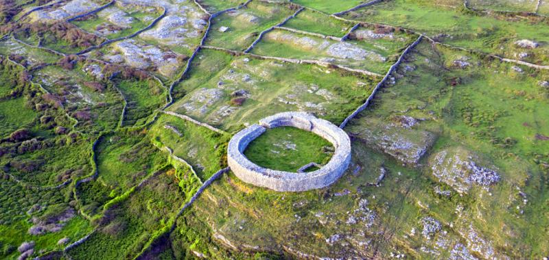 Irlanda desde el cielo 