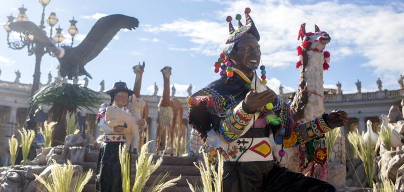 Nacimiento huancavelicano en el Vaticano 