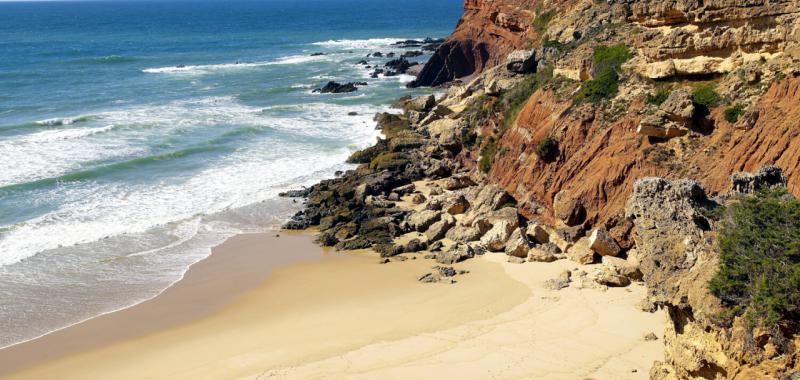 Playas paradisíacas en el Algarve 