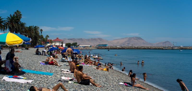 Balneario de la Punta en el Callao