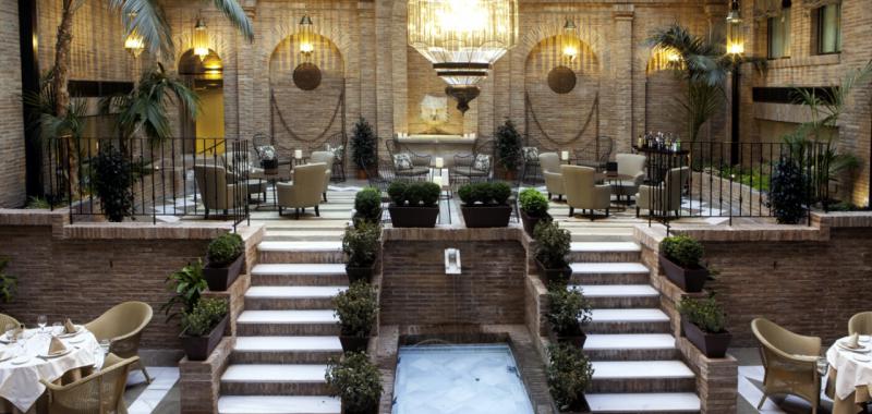 Patios de hoteles Vincci 